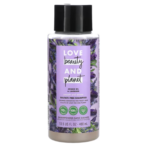 Love Beauty & Planet Argan Oil and Lavender Natural Shampoo