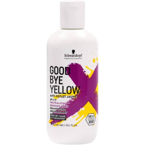 Schwarzkopf Professional Goodbye Yellow Neutralising & Anti-Yellow Sulfate Free Purple Shampoo | Sulphate free shampoo
