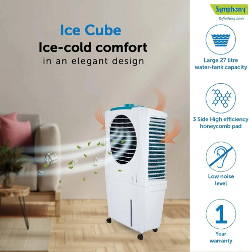 Air Coolers | Symphony Ice Cube 27 Personal Air Cooler