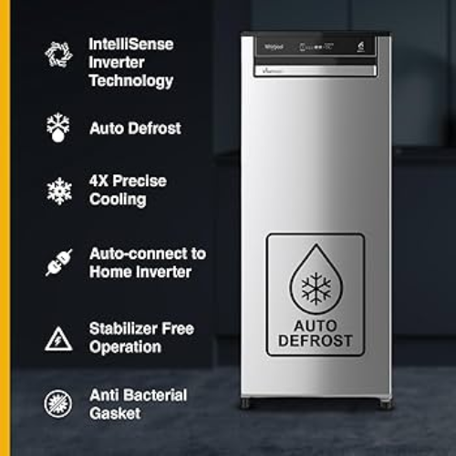 Whirlpool Fridge vs Samsung Fridge | Whirlpool 192 L 3 Star Vitamagic Pro Direct-Cool Single Door Refrigerator