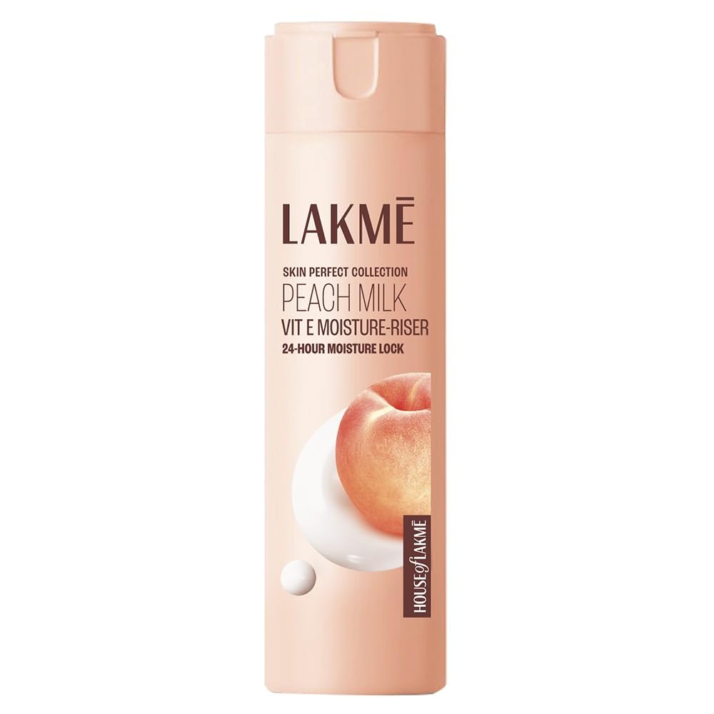 Lakme Peach Milk, Light Weight Moisturizer | Best Moisturizer for Oily Skin | exclusiveblogspot.com