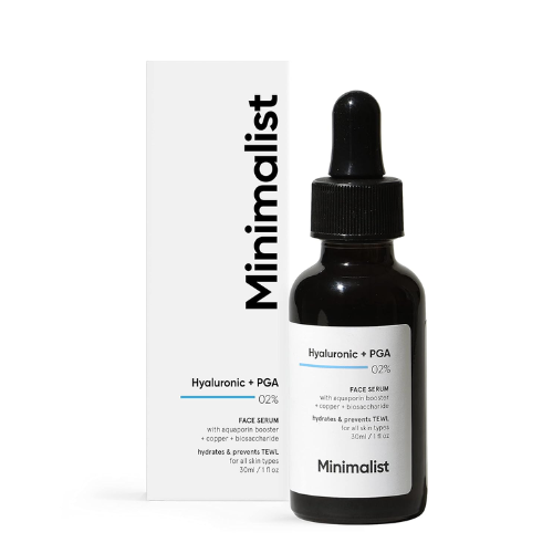 Minimalist 2% Hyaluronic Acid + PGA Serum for Intense Hydration