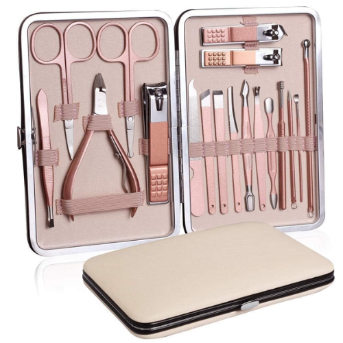 Melodysusie Manicure Set 18 in 1 Professional Pedicure Set | nail polish