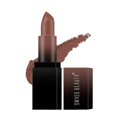 Swiss Beauty Hd Matte Pigmented Smudge Proof Lipstick | swiss beauty lipstick