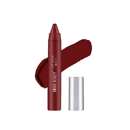 Swiss Beauty Stain Matte Lipstick | swiss beauty lipstick