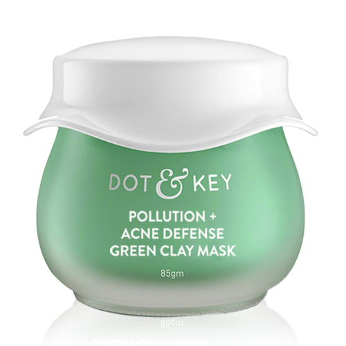 Dot & Key Skin Care Pollution + Acne Defense Green Clay Mask | face mask