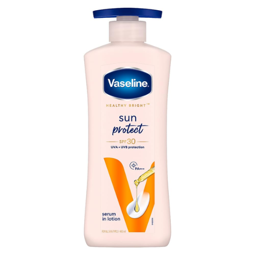 Vaseline Healthy Bright, Sun + Pollution Protection Daily Moisturizer | vaseline body lotion