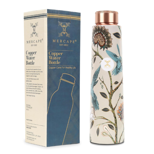 MERCAPE® - 100% Pure Copper Water Bottle