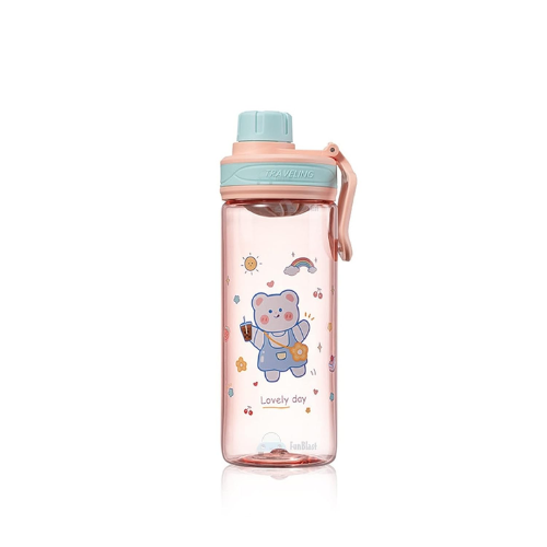 FunBlast Cartoon Water Bottle for Kids, 550 ml BPA Free | water bottle for kids